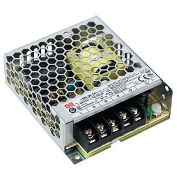 Obrázek pro produkt Driver MW LRS konst.napětí výstup DC 24V 2,2A 50W vstup AC85-264V DC120-373V 9,9x8,2x3 cm - FANEUROPE