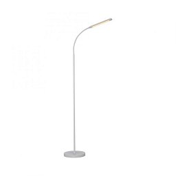 Obrázek pro produkt LED stojací svítidlo bílé 3 krokové CCT, dotykový stmívač, nastavitelná hlava 2700-5000K - JUST LIGHT