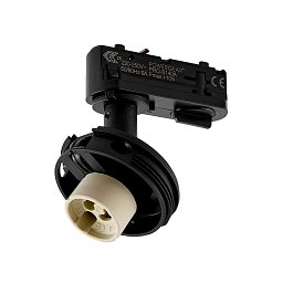Obrázek pro produkt Deko-Light 1-fázový kolejnicový systém bodové svítidlo Can základna, 1x max. 7,5 W, GU10, černá