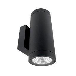 Obrázek pro produkt Deko-Light nástěnné přisazené svítidlo - ShoreLine Pro kulaté Up+Down, 20 W, DIM, 3000/4000 K, tmavěšedá