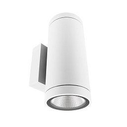 Obrázek pro produkt Deko-Light nástěnné přisazené svítidlo - ShoreLine Pro kulaté Up+Down, 20 W, DIM, 3000/4000 K, bílá