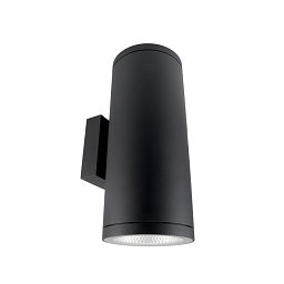 Obrázek pro produkt Deko-Light nástěnné přisazené svítidlo - ShoreLine Pro kulaté Up+Down, 54 W, DIM, 3000/4000K, tmavěšedá