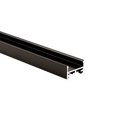 Obrázek pro produkt Deko-Light profil - Combo U-profil plochý, LU-01-20, černá, 1m