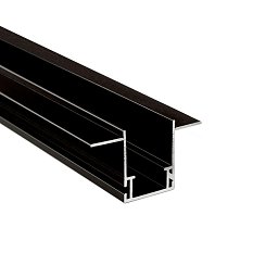 Obrázek pro produkt Deko-Light profil - Combo montážní fasádní profil s křídly, 3mm, 3m černá
