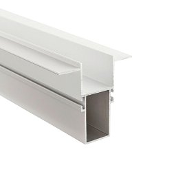 Obrázek pro produkt Deko-Light profil - Combo fasádní profil s prostorem pro trafo s křídly, 3mm, 2m bílá