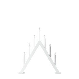 Obrázek pro produkt Ariele adventní bílý svícen 54 cm - Markslöjd