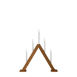 Obrázek pro produkt Ariele dřevěný adventní svícen 47 cm - Markslöjd