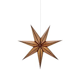 Obrázek pro produkt Glitter bronzová hávěsná hvězda 75 cm - Markslöjd