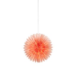 Obrázek pro produkt Solina růžová závěsná hvězda 60 cm - Markslöjd