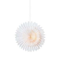 Obrázek pro produkt Solina bílá závěsná hvězda 60 cm - Markslöjd