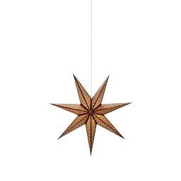 Obrázek pro produkt Glitter bronzová závěsná hvězda 45 cm - Markslöjd