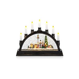 Obrázek pro produkt Karsten hnědý adventní svícen - Markslöjd