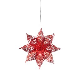 Obrázek pro produkt Hall červená závěsná hvězda 70 cm - Markslöjd