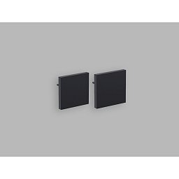 Obrázek pro produkt LED2 MAG II LOW END CAP, B černá - LED2 Lighting
