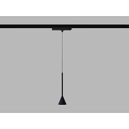 Obrázek pro produkt LED2 Lištové svítidlo TRACK KONO Z , B CASAMBI 6W 4000K UGR černá - LED2 Lighting