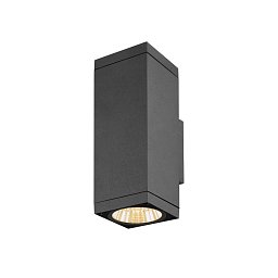 Obrázek pro produkt THEO PRO L nástěnné svítidlo pro povrchovou montáž, up/down, DALI, P1, 2700 K, 20 W, Touch,  24°, antracit - BIG WHITE (SLV)