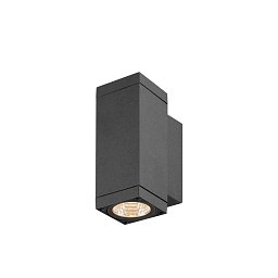 Obrázek pro produkt THEO PRO S nástěnné svítidlo pro povrchovou montáž, nahoru/dolů, DALI, P1, obdélníkové, 2700 K, 6 W, 24°, antracitové - BIG WHITE (SLV)