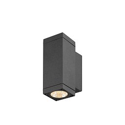 Obrázek pro produkt THEO PRO S nástěnné svítidlo pro povrchovou montáž, nahoru/dolů, DALI, P2, obdélníkové, 2700 K, 12 W, 24°, antracit - BIG WHITE (SLV)