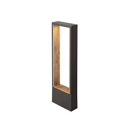 Obrázek pro produkt FLATT II 62 volně stojící svítidlo, PHASE, 2700 K, IP65, čtvercové, antracit / hnědá - BIG WHITE (SLV)