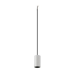 Obrázek pro produkt FITU PD E27, kámen, závěsné svítidlo, délka závěsu 500 cm, otevřená koncovka kabelu, 1 x max. 15 W, šedá - BIG WHITE (SLV)