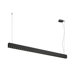 Obrázek pro produkt GLENOS® PRO závěsné svítidlo, 1, 5 m, DALI, UGR16, délka závěsu 210 cm, 4000K, 75°, černá - BIG WHITE (SLV)