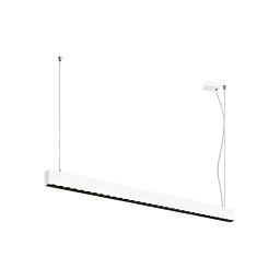 Obrázek pro produkt GLENOS® PRO závěsné svítidlo, 1, 2 m, DALI, UGR16, délka závěsu 210 cm, 4000K, 75°, bílá / černá - BIG WHITE (SLV)