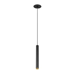 Obrázek pro produkt GRIP! S závěsné svítidlo, PHASE, délka závěsu 200 cm, 3000 K, 29°, černá / zlatá - BIG WHITE (SLV)