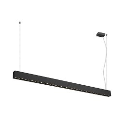 Obrázek pro produkt GLENOS® PRO závěsné svítidlo, 1, 5 m, DALI, UGR16, délka závěsu 210 cm, 3000K, 75°, černá - BIG WHITE (SLV)