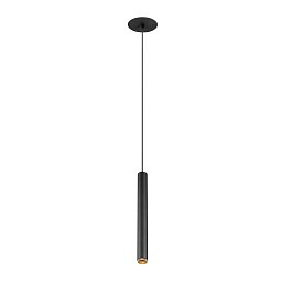 Obrázek pro produkt GRIP! S závěsné svítidlo, PHASE, délka závěsu 200 cm, 2700 K, 29°, černá / zlatá - BIG WHITE (SLV)