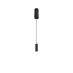 Obrázek pro produkt LALU® závěsné svítidlo, patice LED, Mix&Match, stříška pro povrchovou montáž, délka závěsu 200 cm, 2700/3000 K, 40°, PHASE, černá - BIG WHITE (SLV)