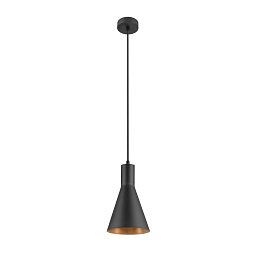 Obrázek pro produkt LALU® SET závěsné svítidlo, patice E27, CONE 15, délka závěsu 200 cm, Žárovka v ceně, černá - BIG WHITE (SLV)