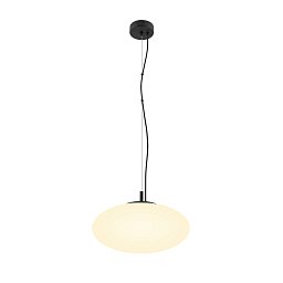 Obrázek pro produkt OLYPSO 40 závěsné svítidlo, E27, délka závěsu 400 cm, 1 x max. 40 W, černá - BIG WHITE (SLV)