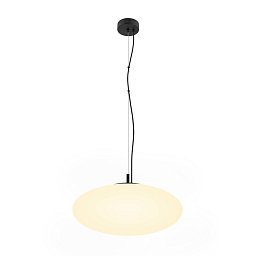 Obrázek pro produkt OLYPSO 50 závěsné svítidlo, E27, délka závěsu 400 cm, 1 x max. 40 W, černá - BIG WHITE (SLV)