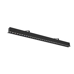 Obrázek pro produkt GLENOS® PRO Stropní vestavné svítidlo, 1, 2 m, DALI, UGR19, 3000K, 75°, IP20, černé - BIG WHITE (SLV)