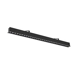 Obrázek pro produkt GLENOS® PRO Stropní vestavné svítidlo, 1, 2 m, DALI, UGR19, 4000K, 75°, IP20, černé - BIG WHITE (SLV)
