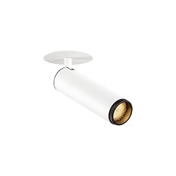 Obrázek pro produkt GRIP! M Stropní vestavné svítidlo, PHASE, 3000 K, 42°, IP20, válcové, bílé / černé - BIG WHITE (SLV)