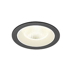 Obrázek pro produkt NUMINOS® L Stropní vestavné svítidlo, 4000 K, 40°, IP20, kulaté, černá / bílá - BIG WHITE (SLV)