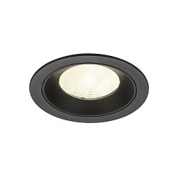 Obrázek pro produkt NUMINOS® L Stropní vestavné svítidlo, 4000 K, 20°, IP20, kulaté, černé - BIG WHITE (SLV)