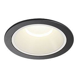 Obrázek pro produkt NUMINOS® XL Stropní vestavné svítidlo, 4000 K, 20°, IP20, kulaté, černé / bílé - BIG WHITE (SLV)
