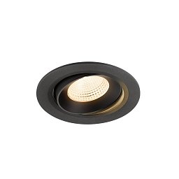 Obrázek pro produkt NUMINOS® MOVE L Stropní vestavné svítidlo, 2700 K, 55°, IP20, kulaté, černé - BIG WHITE (SLV)