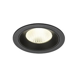 Obrázek pro produkt NUMINOS® L Stropní vestavné svítidlo, 4000 K, 40°, IP20, kulaté, černá - BIG WHITE (SLV)