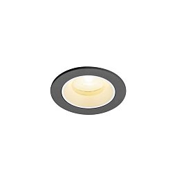 Obrázek pro produkt NUMINOS® XS Stropní vestavné svítidlo, 3000 K, 20°, IP20, kulaté, černé / bílé - BIG WHITE (SLV)