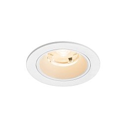 Obrázek pro produkt NUMINOS® S Stropní vestavné svítidlo, 2700 K, 20°, IP20, kulaté, bílé - BIG WHITE (SLV)