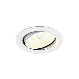 Obrázek pro produkt NUMINOS® MOVE XL Stropní vestavné svítidlo, 4000 K, 55°, IP20, kulaté, bílé - BIG WHITE (SLV)