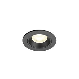 Obrázek pro produkt NUMINOS® XS Stropní vestavné svítidlo, 4000 K, 55°, IP20, kulaté, černé - BIG WHITE (SLV)