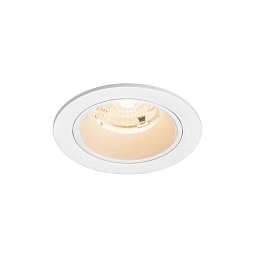 Obrázek pro produkt NUMINOS® S Stropní vestavné svítidlo, 2700 K, 55°, IP20, kulaté, bílé - BIG WHITE (SLV)