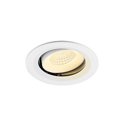 Obrázek pro produkt NUMINOS® MOVE M Stropní vestavné svítidlo, 3000 K, 55°, IP20, kulaté, bílé - BIG WHITE (SLV)