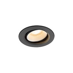 Obrázek pro produkt NUMINOS® MOVE XS Stropní vestavné svítidlo, 2700 K, 55°, IP20, kulaté, černé / bílé - BIG WHITE (SLV)
