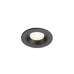 Obrázek pro produkt NUMINOS® XS Stropní vestavné svítidlo, 4000 K, 40°, IP20, kulaté, černé - BIG WHITE (SLV)