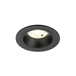 Obrázek pro produkt NUMINOS® S Stropní vestavné svítidlo, 4000 K, 20°, IP20, kulaté, černé - BIG WHITE (SLV)